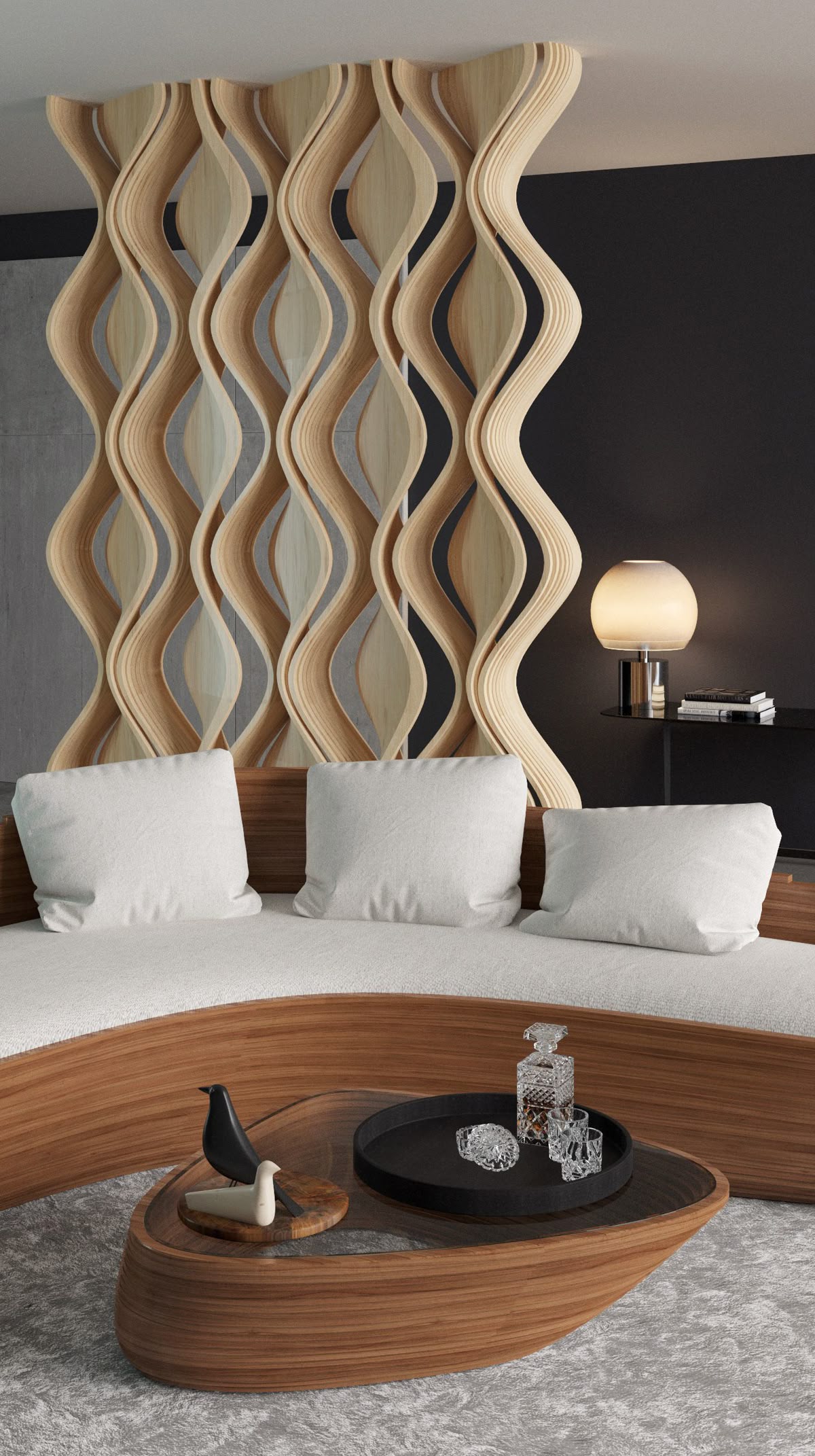 Custom Furniture, Kitchen Set, Partisi, Backdrop